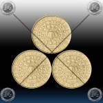 3 x 5 EVRO SAN MARINO 2020 "HOROSKOP" UNC